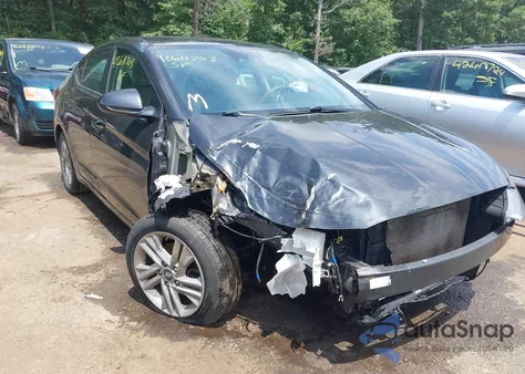 2020 Hyundai Elantra Sel из США, поврежденный, VIN 5NPD84LF5LH564400